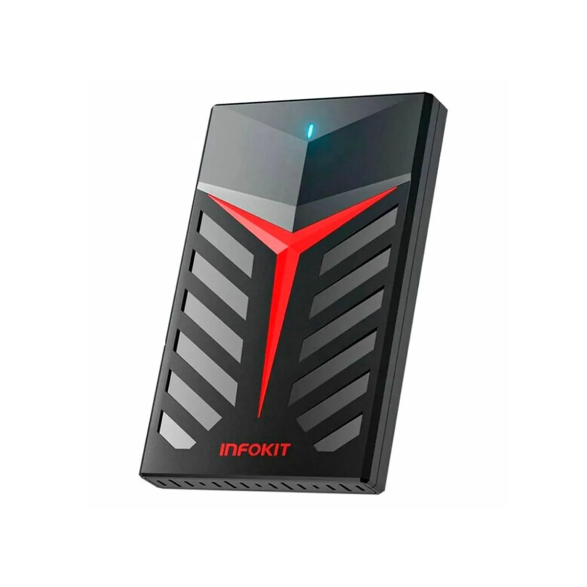 Case externo Infokit ECASE-350 para HD/SSD 2,5" SATA III USB 3.0